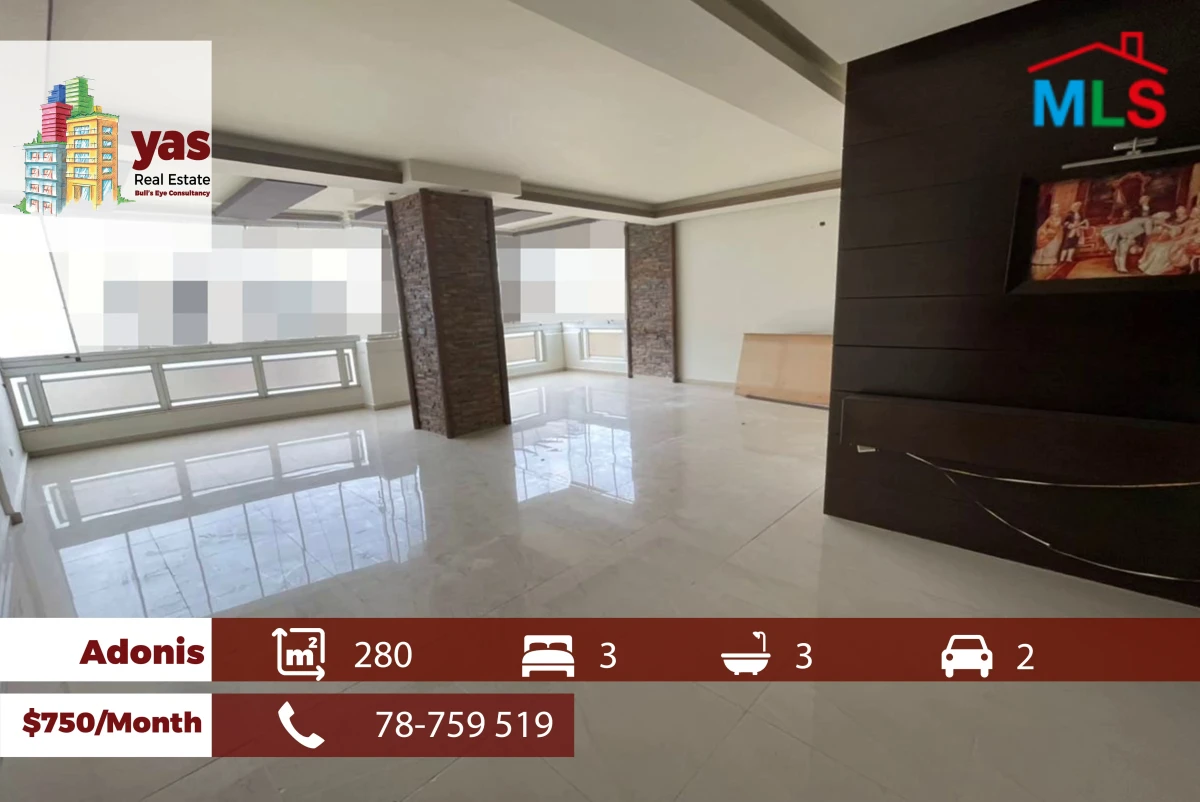 Adonis 280m2 | Rent | Prime Location | Sea View | JA/EL
