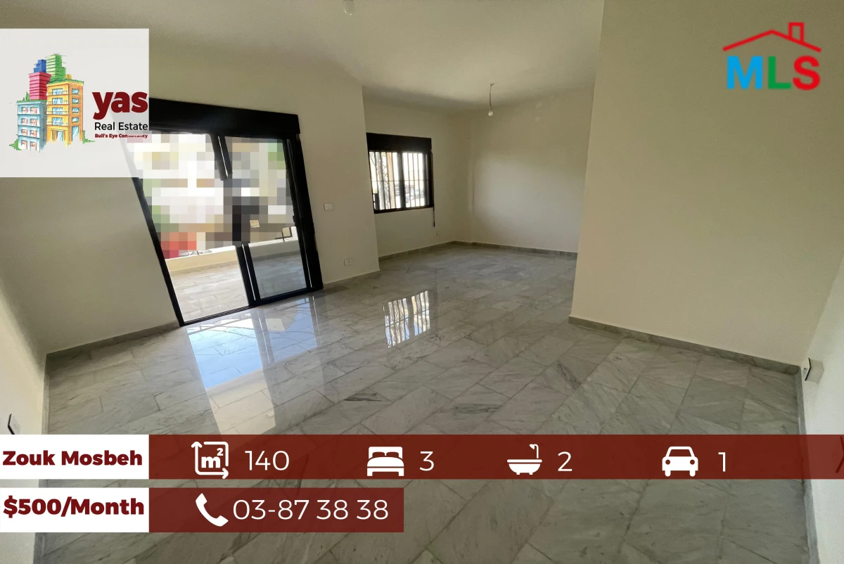 Zouk Mosbeh 140m2 Rent | Well Maintained | Calm Area | JA