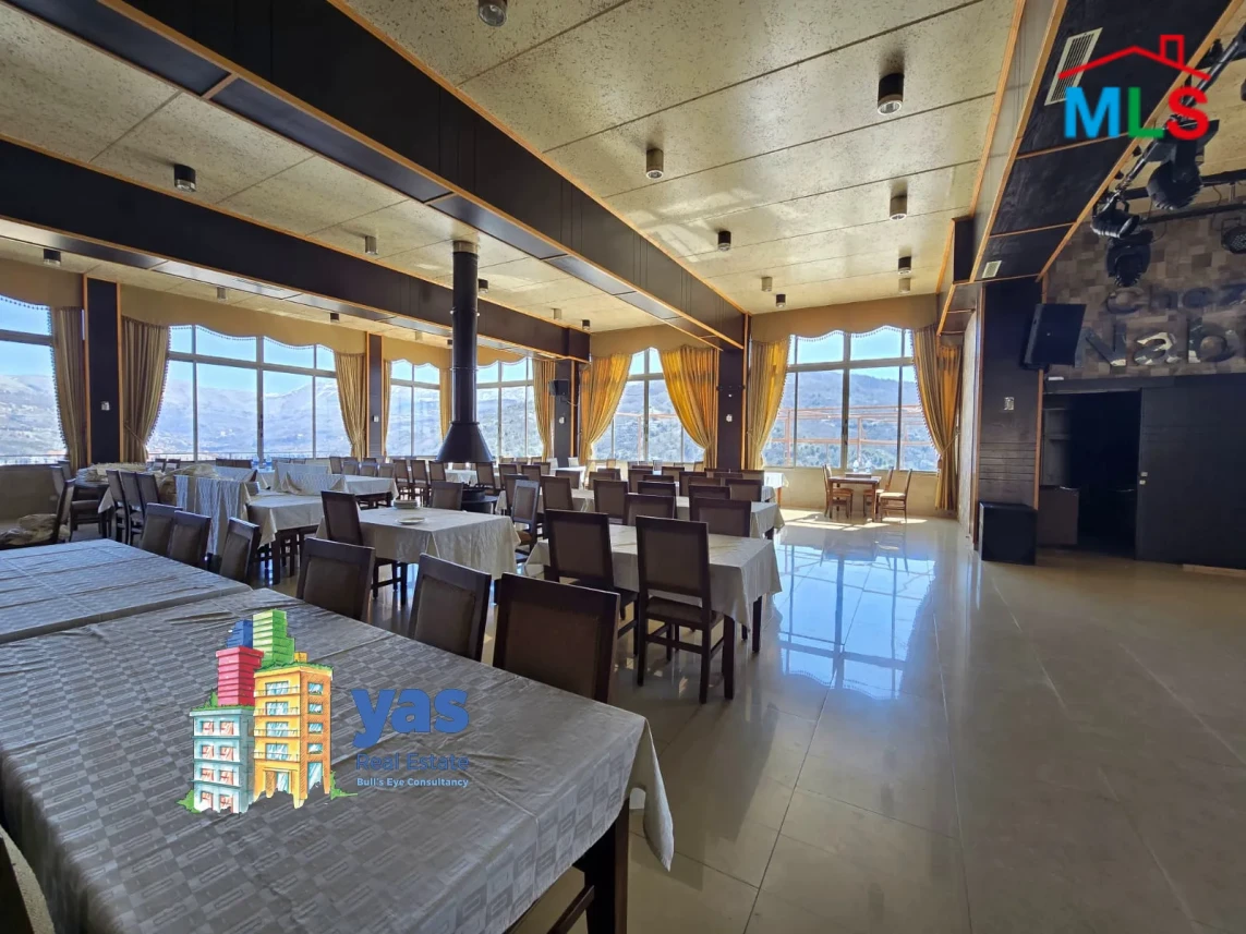 Mayrouba 1200m2 | 3000m2 Land |Furnished Restaurant | Mountain View|DA
