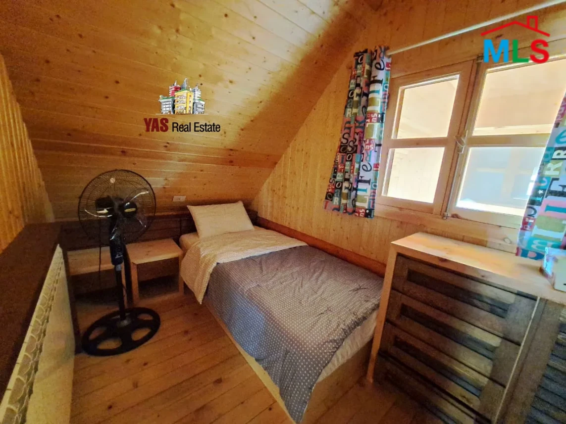 Faqra 90m2 | 40m2 Terrace | Duplex Log House | Chalet | Rent |DA