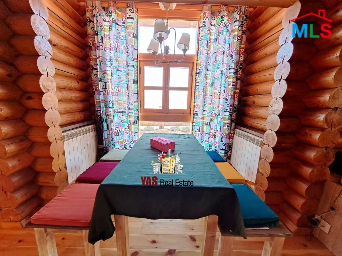 Faqra 90m2 | 40m2 Terrace | Duplex Log House | Chalet | Rent |DA