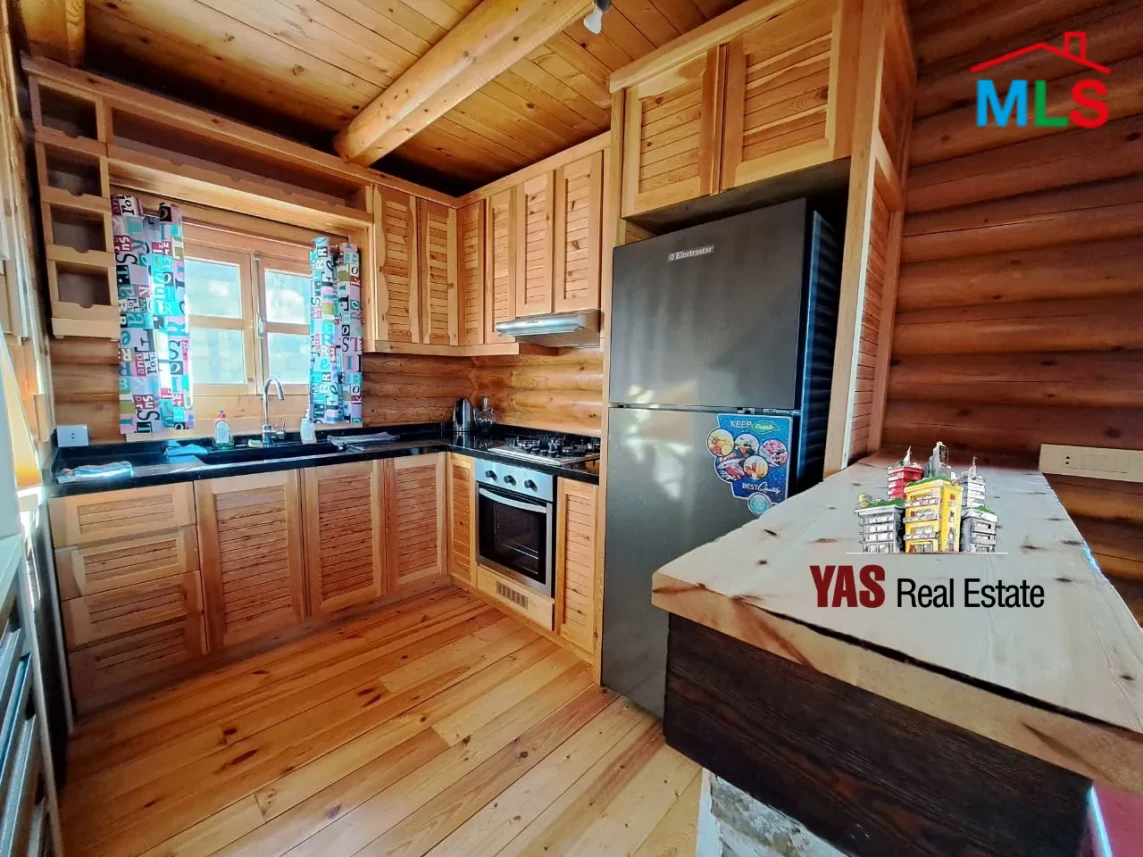 Faqra 90m2 | 40m2 Terrace | Duplex Log House | Chalet | Rent |DA