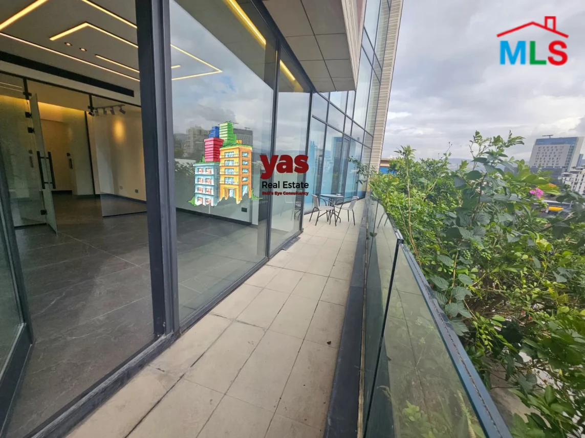 Achrafieh 60m2 | 10m2 Terrace | Rent | Office | Brand New | OH