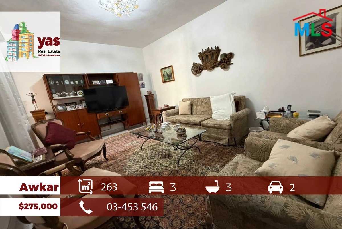 Awkar 263m2 | Classy | Calm Area | Open View | Traditional | RM