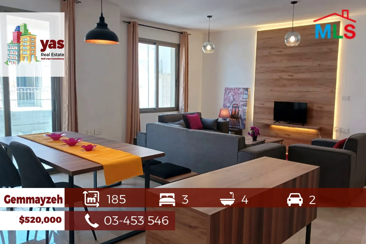 Gemmayzeh 185m2 | Decorated | Prime Location | High End | OH