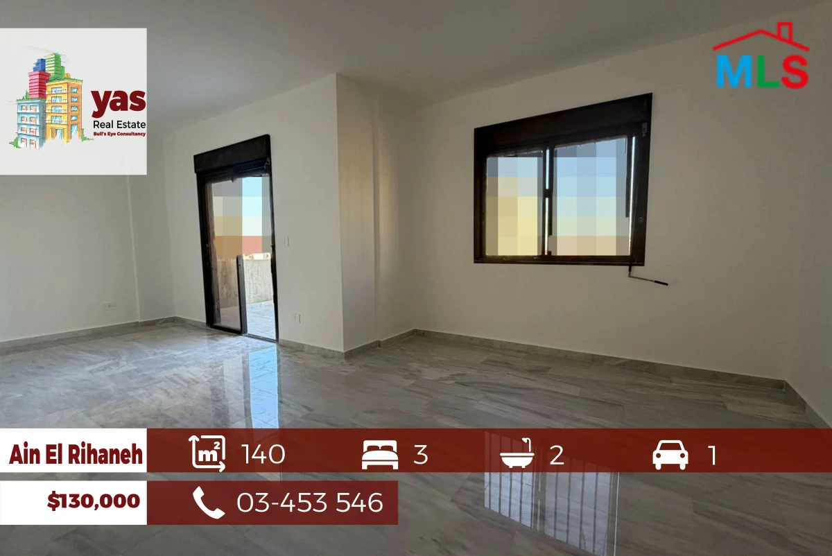 Ain El Rihaneh 140m2 | High End | Open View | prime Location | EL