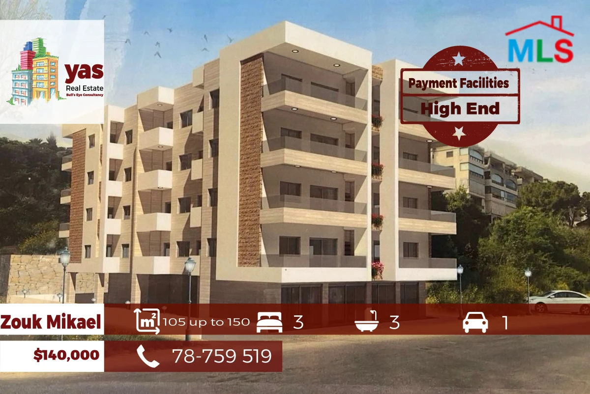 Zouk Mikael 105m2 up to 150m2 | Payment Facilities | Brand New | EH