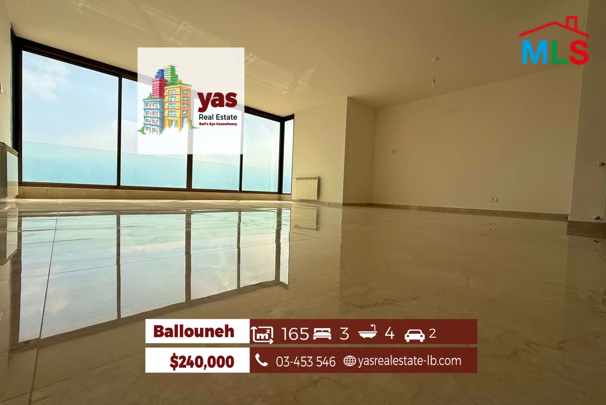 Ballouneh 165m2 | Unique Property | Impressive View | High ENd | TYT