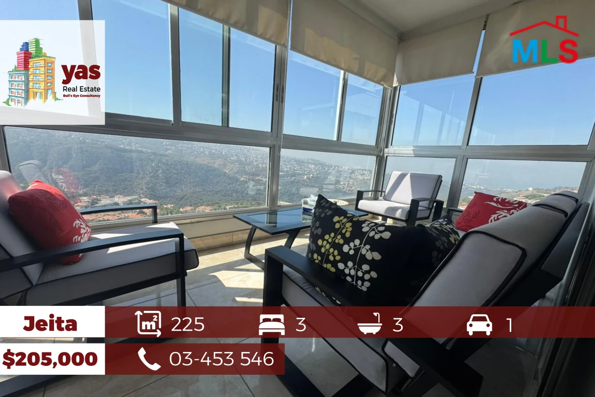Jeita 225m2 | Mint Condition | Panoramic View | Prime Location | EL