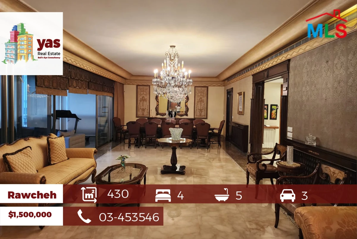 Rawche 430m2 | Luxury | Decorated | Prime Location | PA