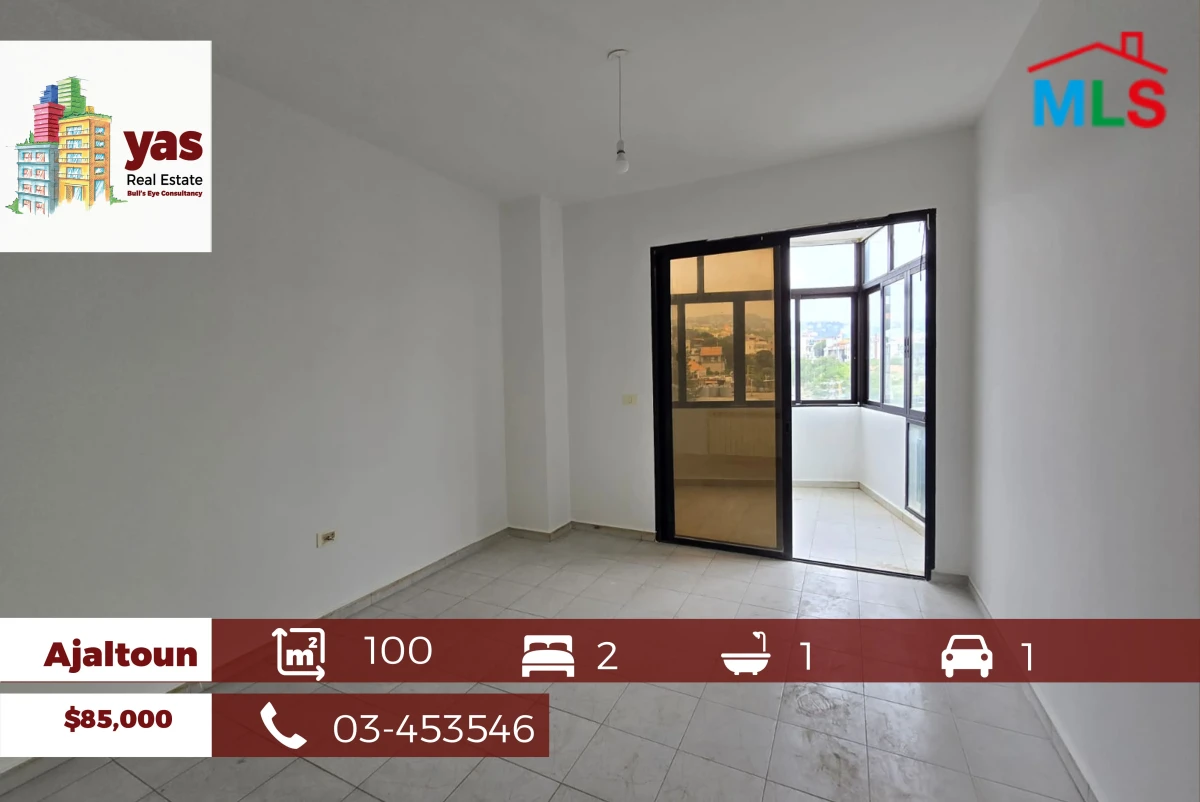 Ajaltoun 100m2 | Well Maintained | Prime Location | Mountain View | DA