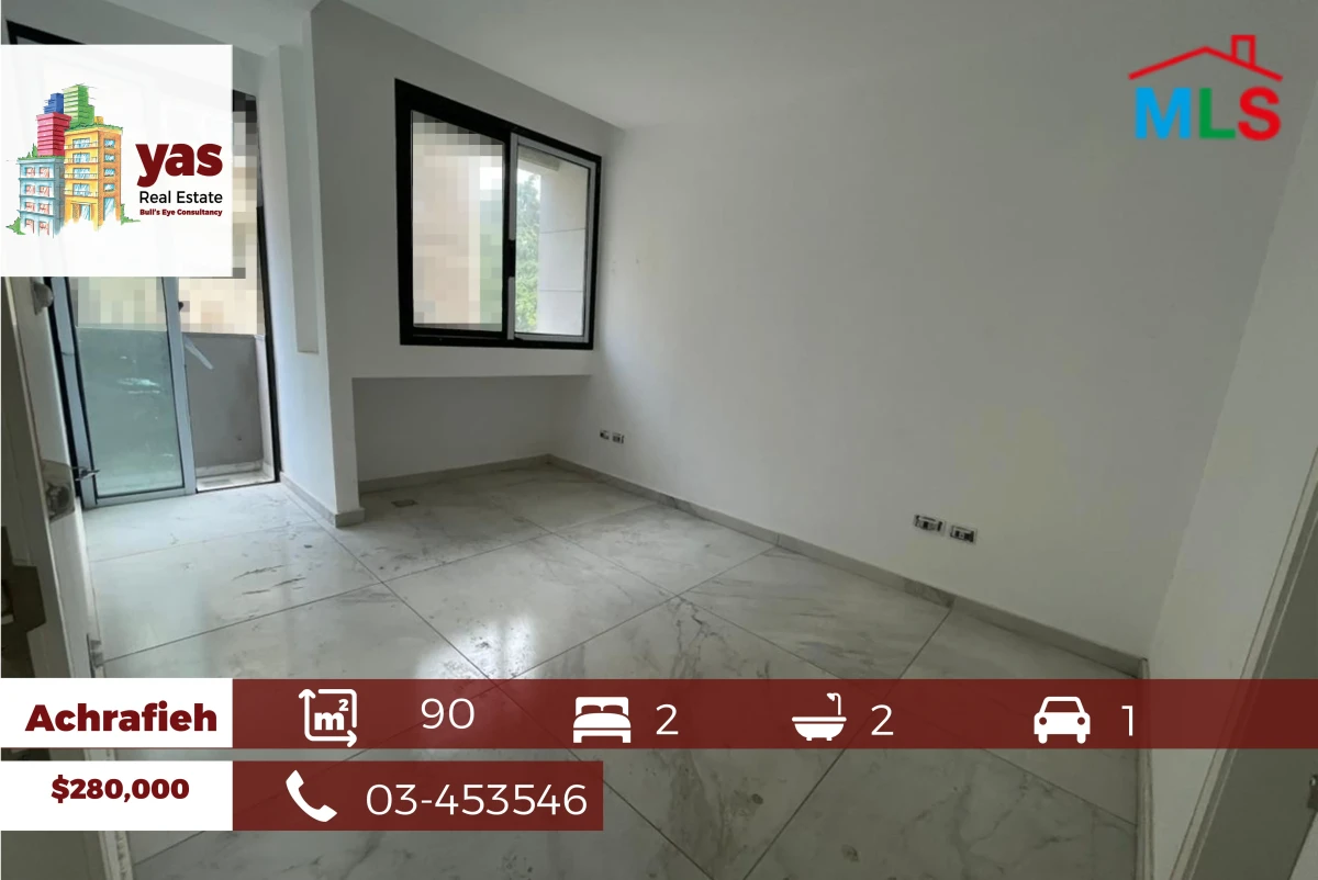 Achrafieh 90m2 | Brand New| Prime Location | Accessible | PA