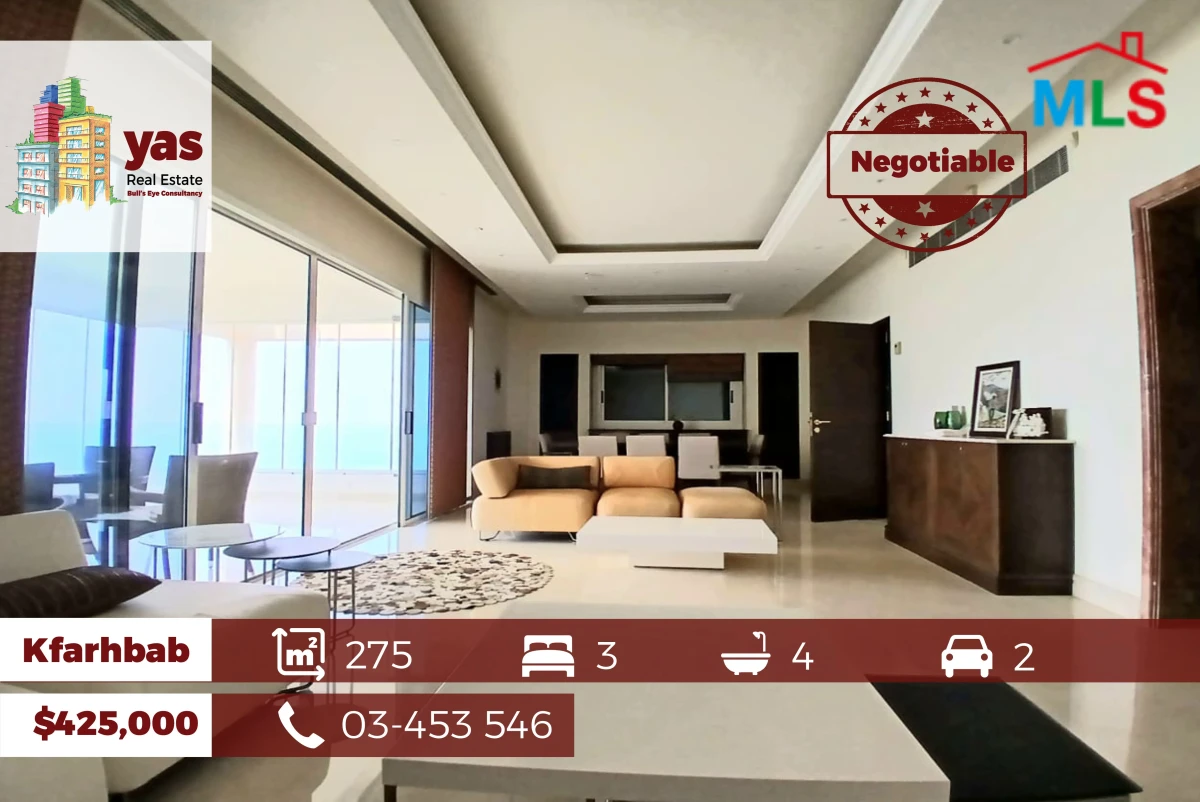 Kfarhbab 275m2 | Prime Location | Luxury | Panoramic View | YV