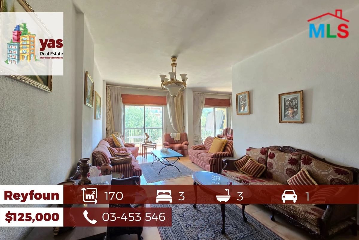 Reyfoun 170m2 | Well Lighted | Open View | Private Street | DA