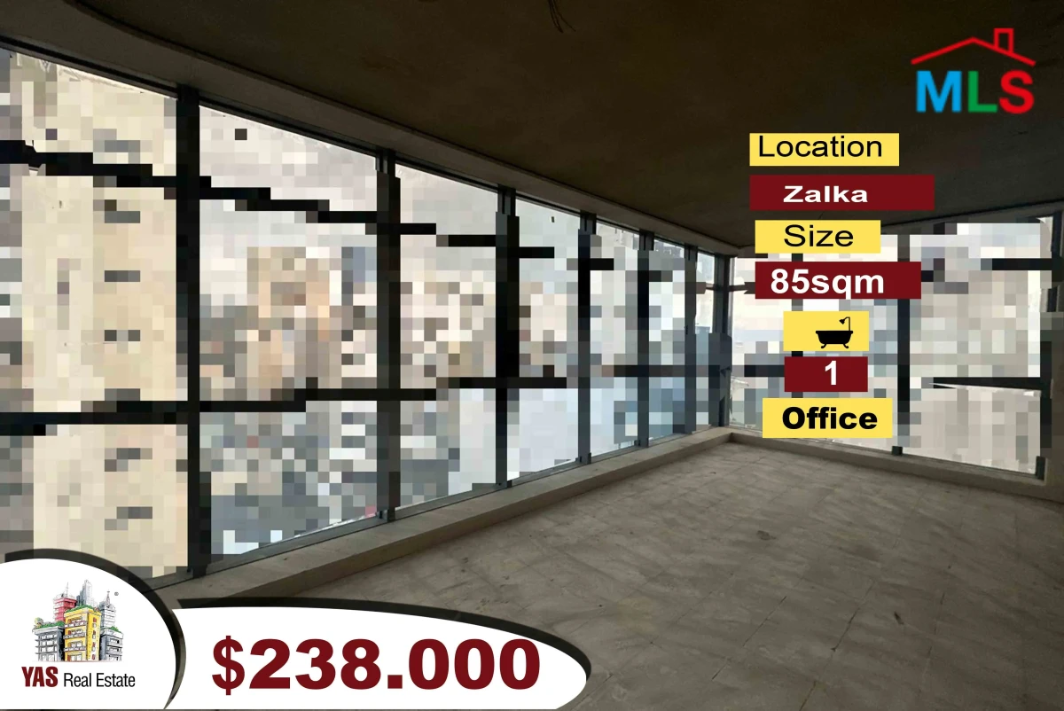 Zalka 85m2 | Office | Core & Shell | Easy Access | Brand New | MJ