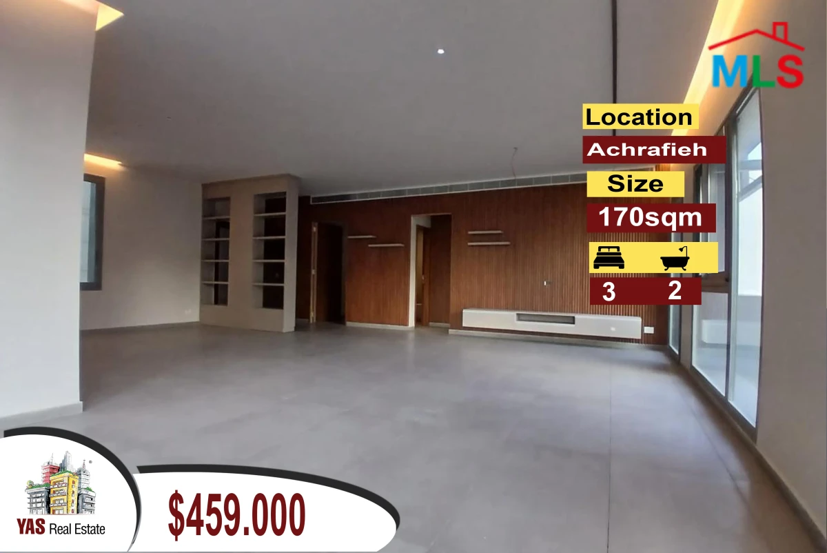 Achrafieh 170m2 | Brand New | High End | PA