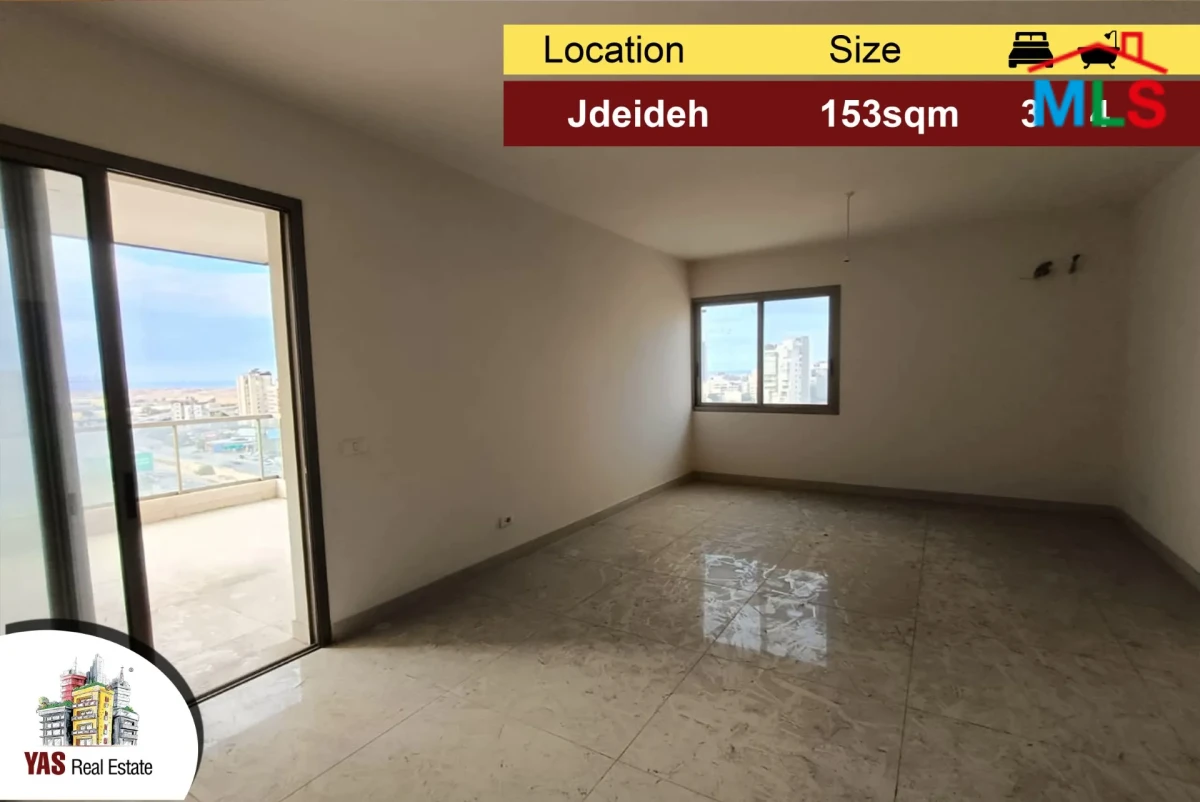 Jdeideh 153m2 | Well Maintained | New | Accessible | AA/AMK