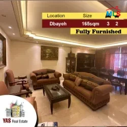 Dbayeh 165m2 | Furnished | Prime Location | MJ