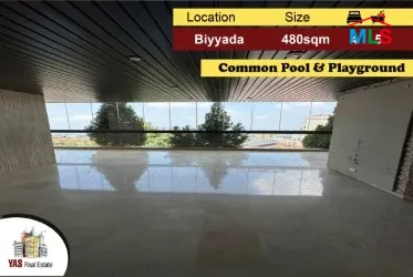 Biyyada 480m2 | 110m2 Terrace | New | Common Pool & Playground | PA