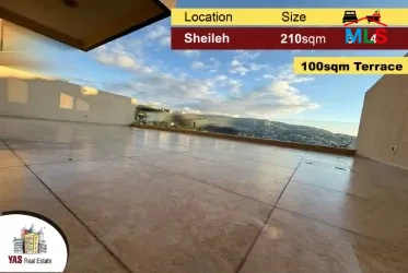Sheileh 210m2 | 100m2 Terrace | Panoramic View | Luxury