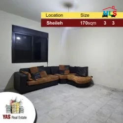 Sheileh 170m2 | Well Maintained | Prime Location | Open View | TO