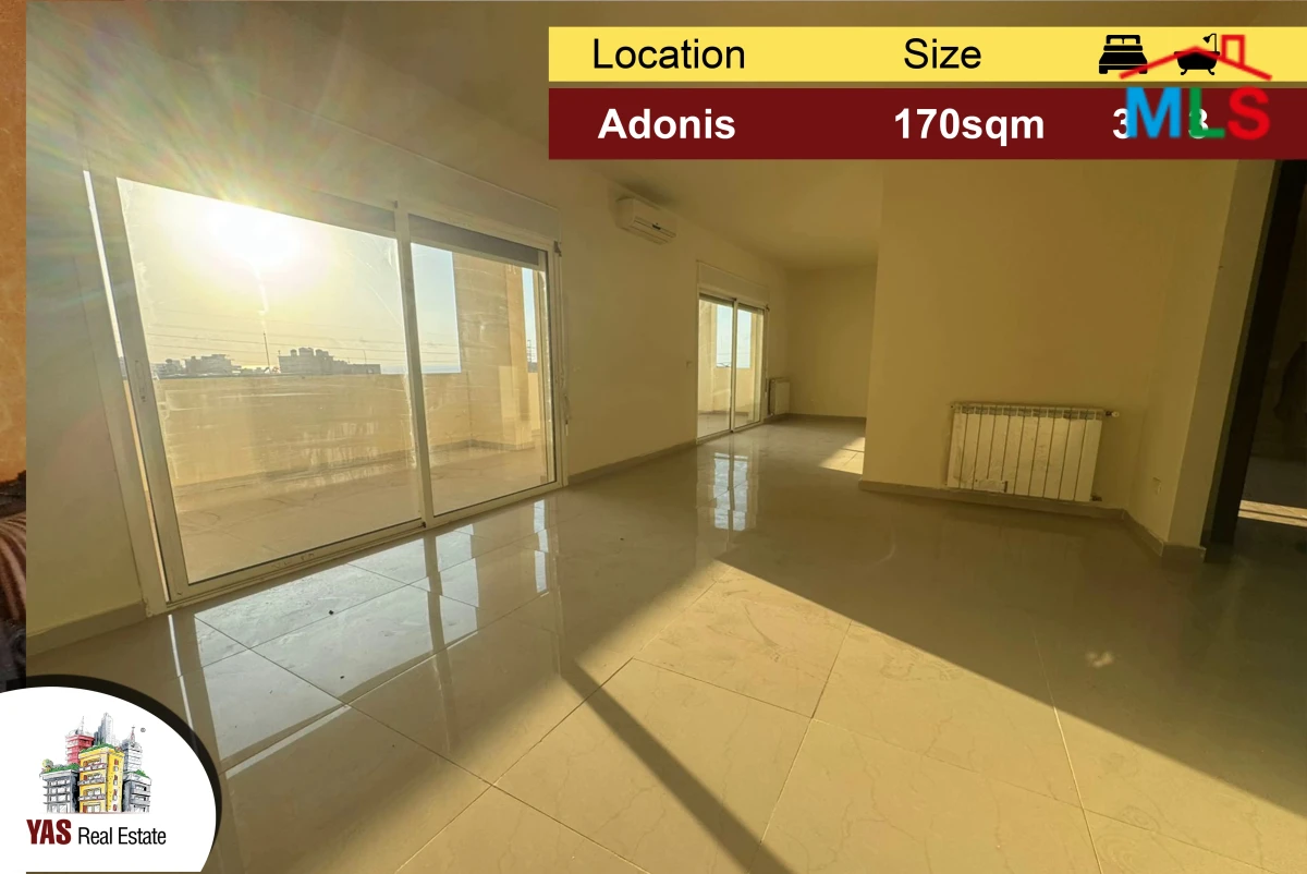 Adonis 170m2 | New | Well Lighted | City View | Luxurious | CHN EL