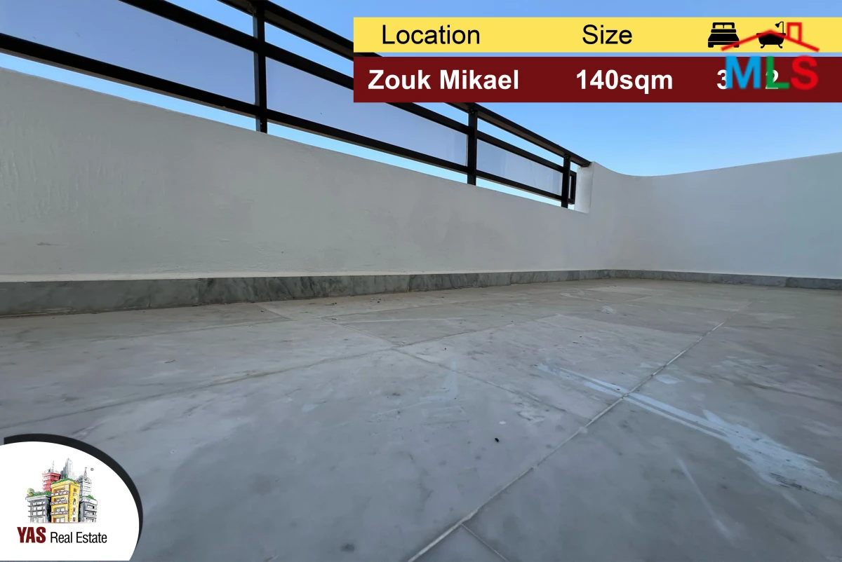 Zouk Mikael 140m2 | Well Maintained | Quiet Area | Panoramic View | EH
