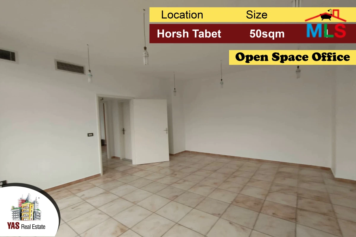 Horsh Tabet 50m2 | One Space Office | Mint Condition | AA