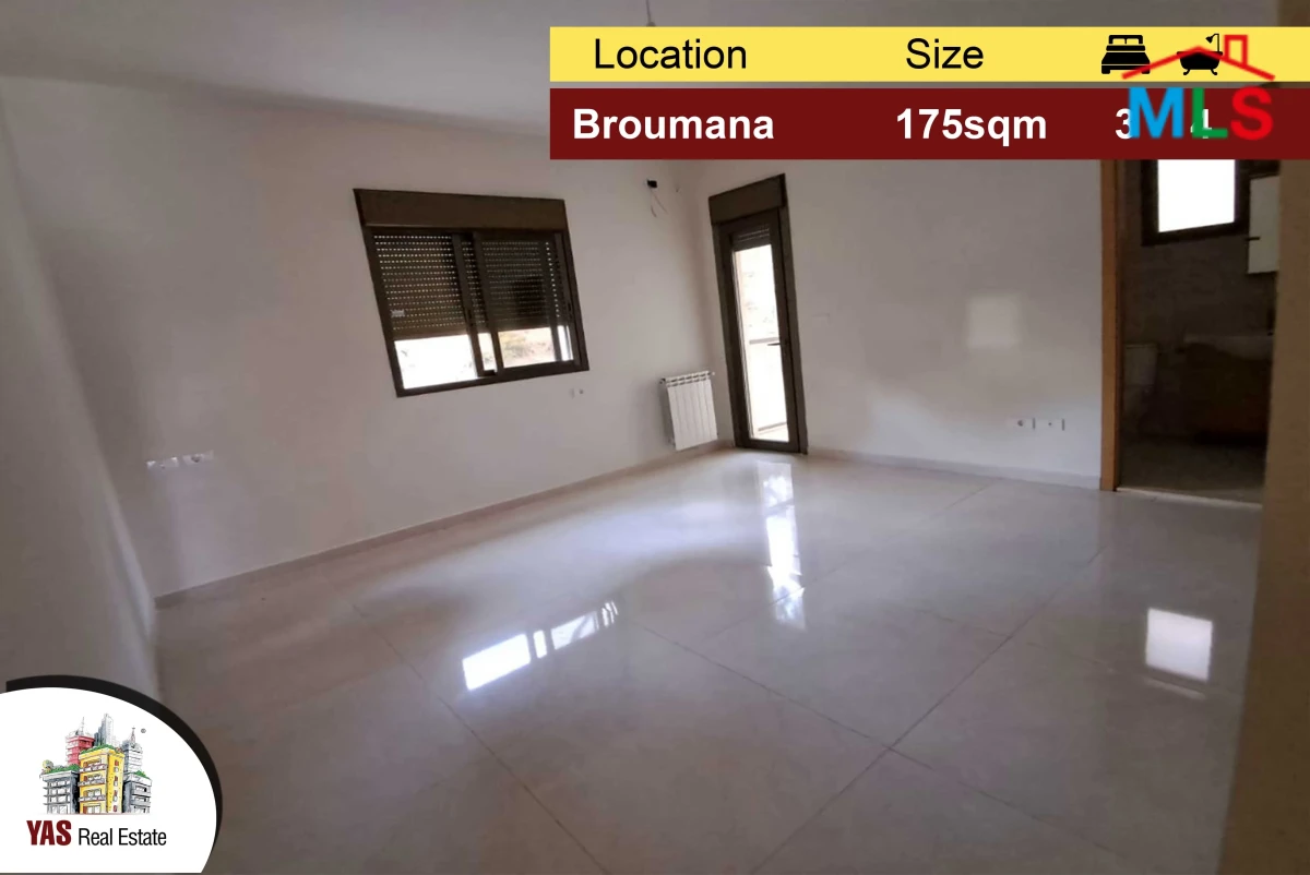 Broumana 175m2 | Calm Area | Well Maintained | Luxury | AMK |32000