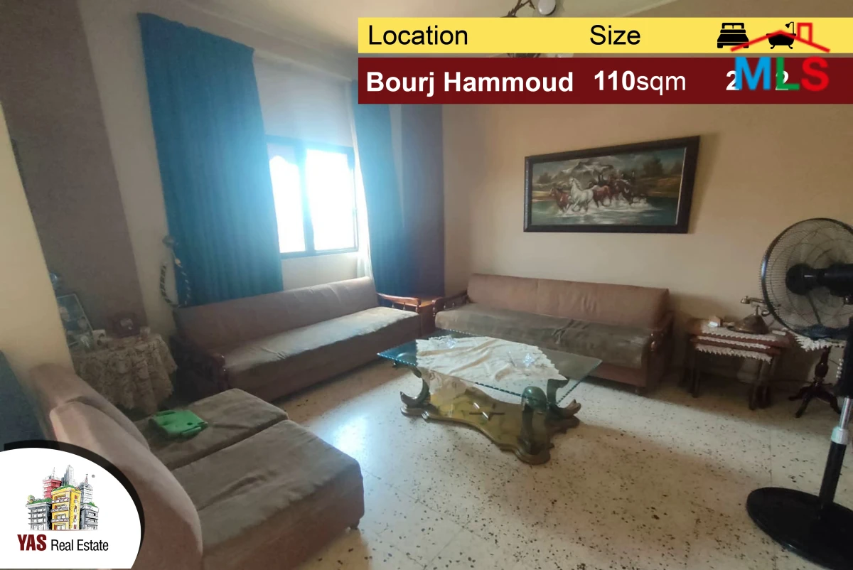 Bourj Hammoud 110m2 | Mint Condition | Active Street | AA/EL