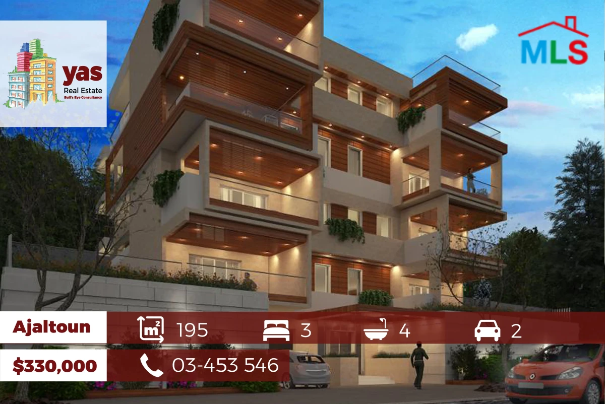 Ajaltoun 195m2 Up to 375m2 | Prime Location | Under construction