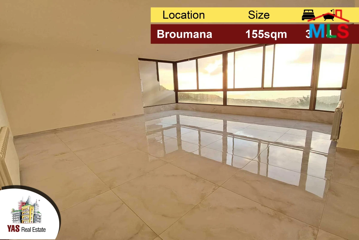 Broumana 155m2 | Panoramic View | Quiet Area | Classy Area | AMK