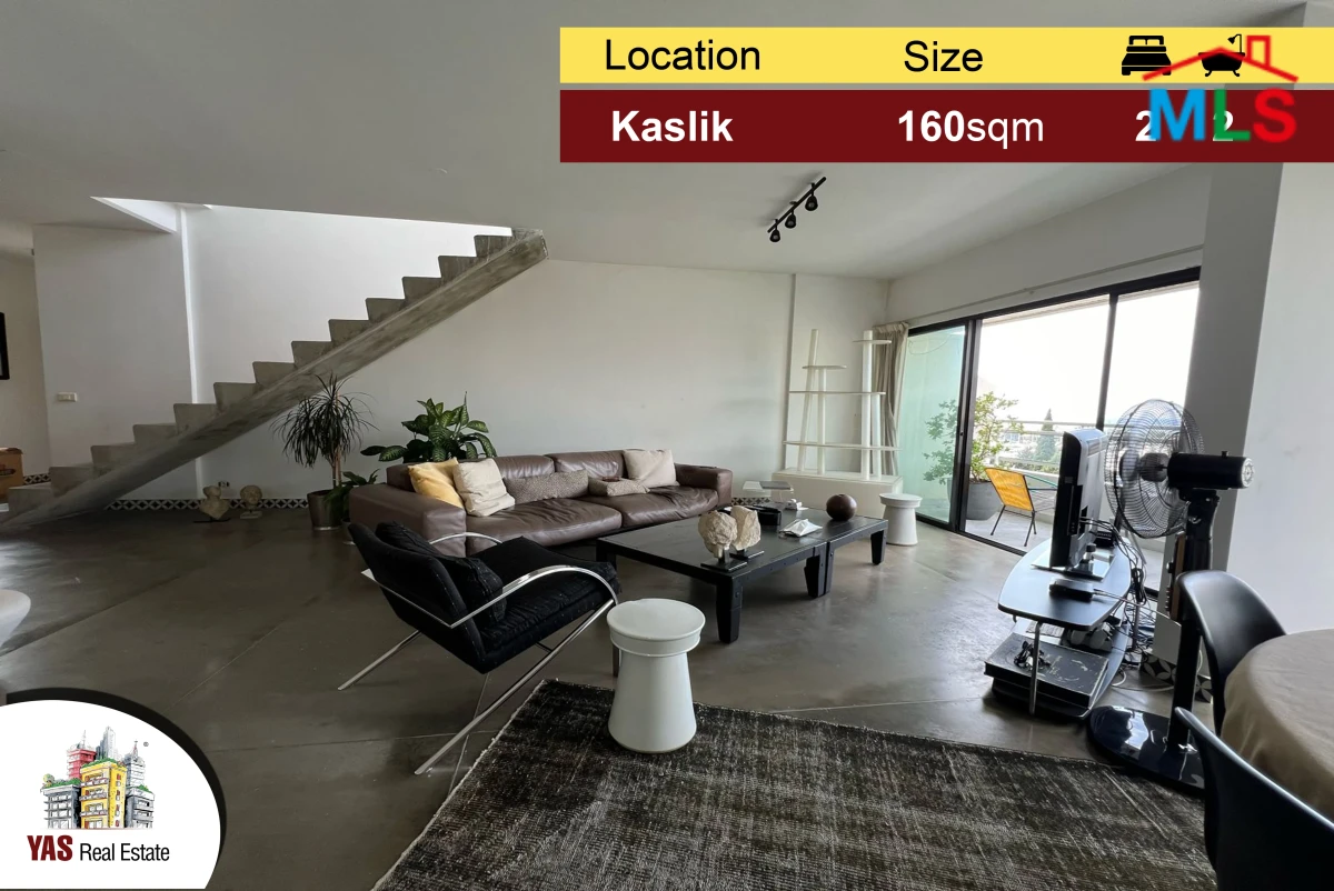 Kaslik 160m2 | Modern | Prime Location | Panoramic View | EH