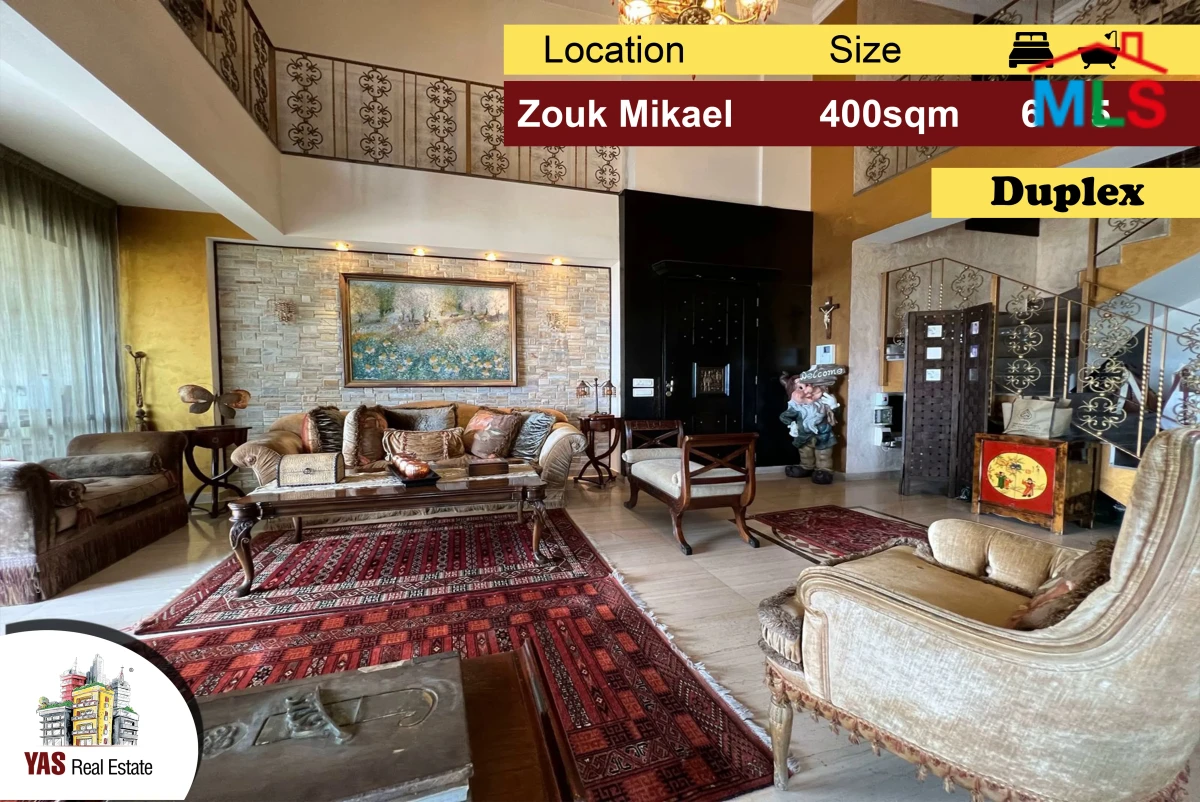 Zouk Mikael 400m2 | Duplex | Solar panel | Prime Location | EH