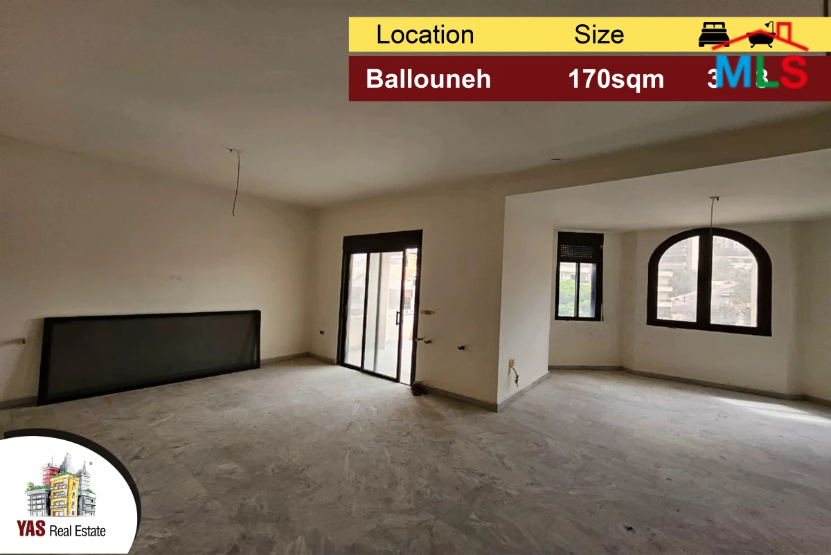 Ballouneh 170m2 | Open View | Mint Condition | Well lighted | TO