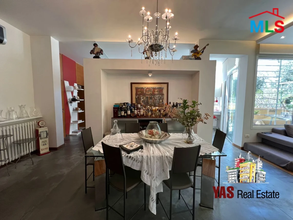 Zouk Mikael 170m2 | 220m2 Terrace | Calm Street | Partly Furnished |EH