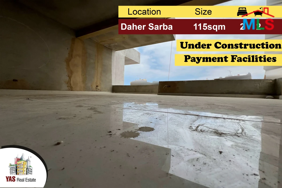 Daher Sarba 115m2 | Under Construction | Payment Facilities | EL EH