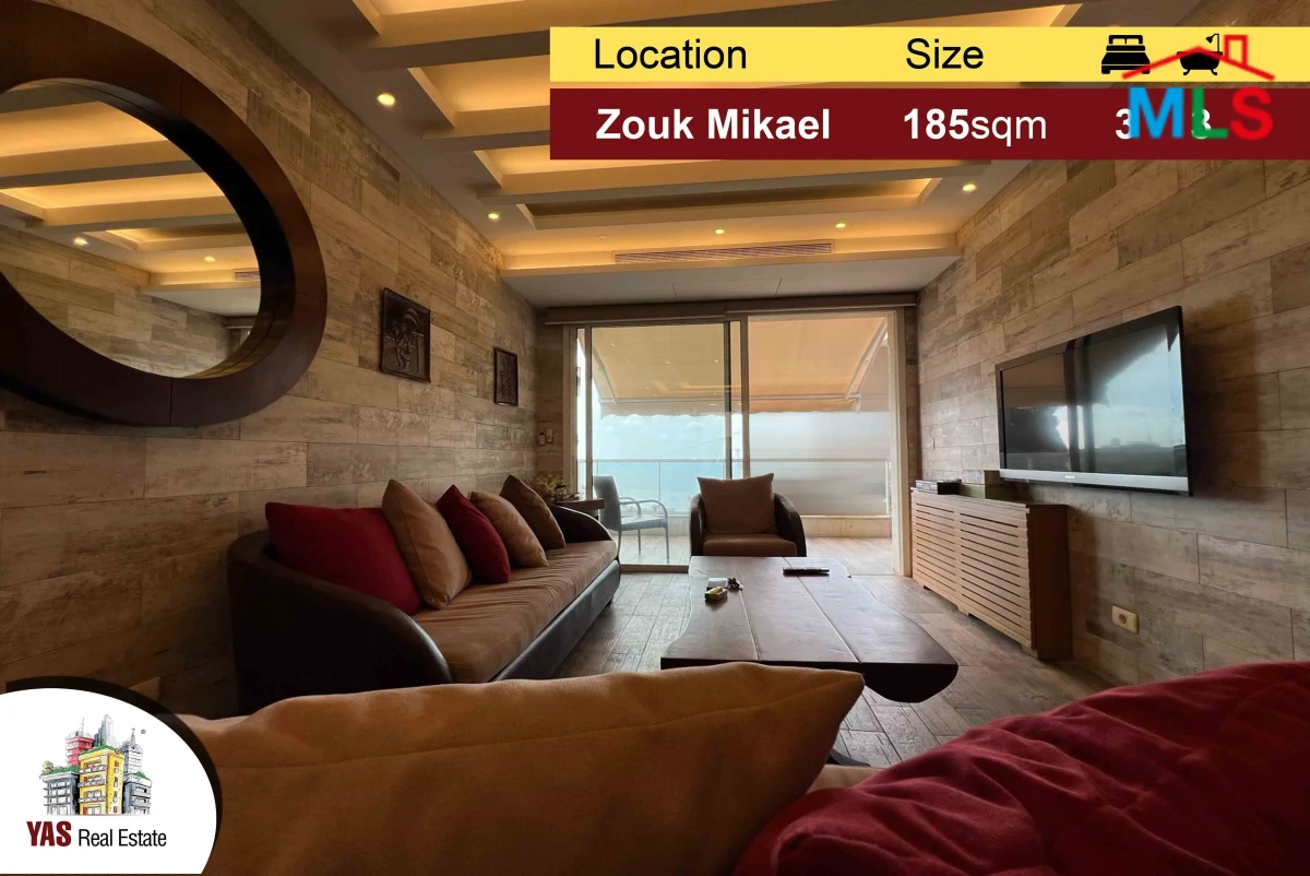 Zouk Mikael 185m2 | Super Luxurious | New Duplex | Sea View | EH
