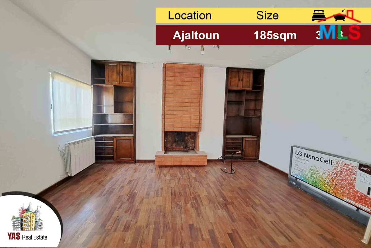 Ajaltoun 185m2 | Panoramic View | Well Maintained | DA