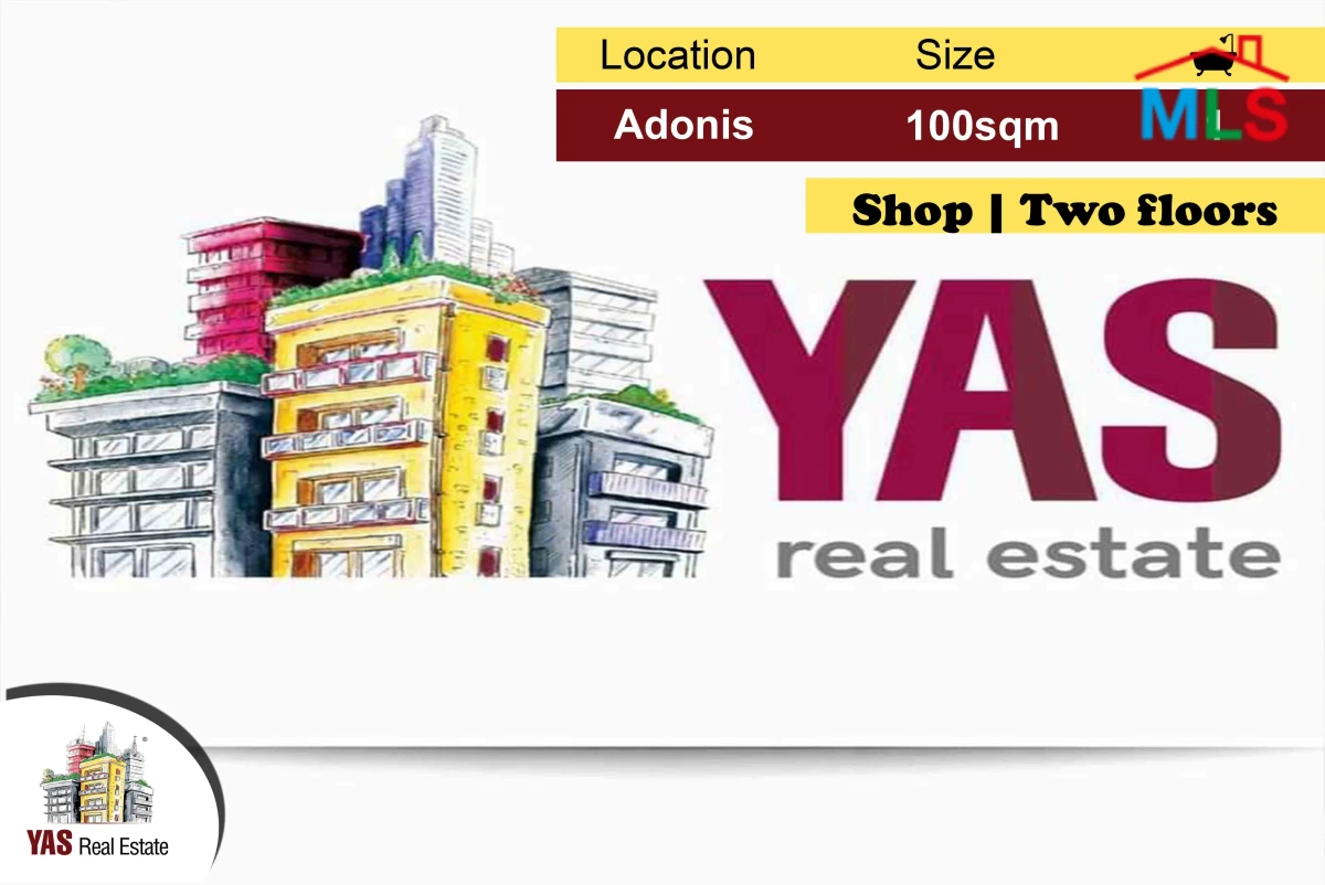 Adonis 100m2 | Shop | Two floors | Brand New | EL