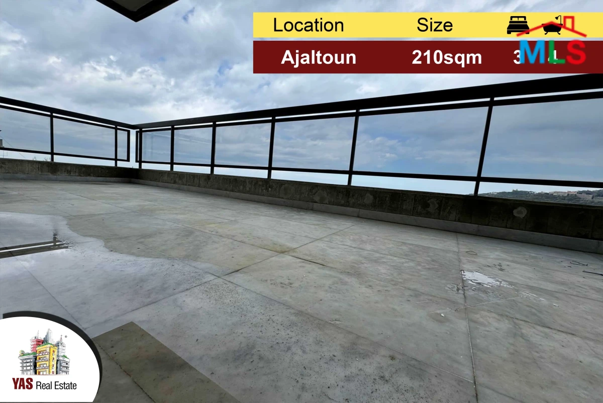 Ajaltoun 210m2 | Panoramic Sea View | Excellent Condition | Catch | MY
