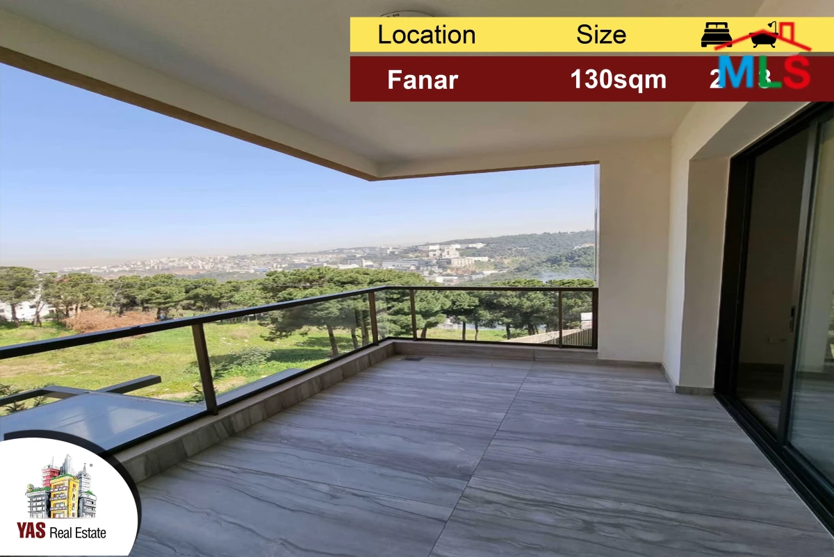 Fanar 130m2 | Brand New | Open View | Well lighted | PA