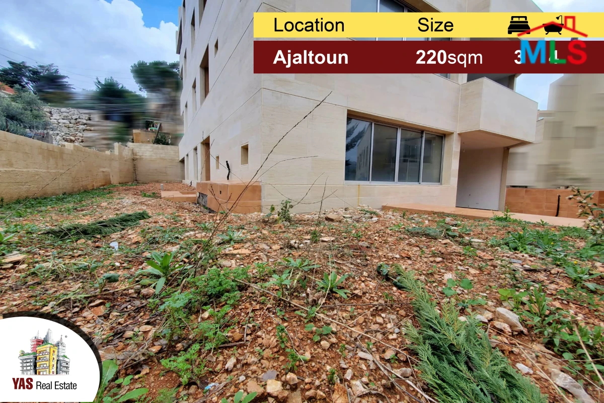 Ajaltoun 220m2 | 171m2 Terrace / Garden | High-End | DA