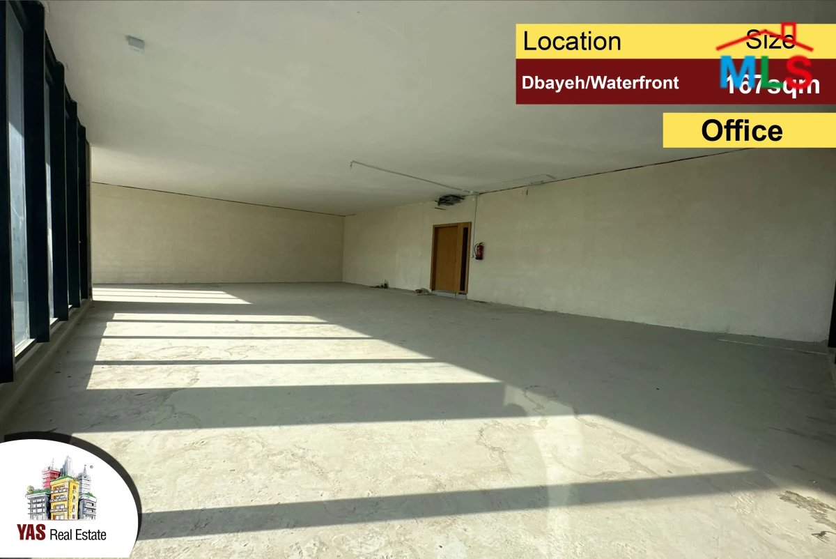 Dbayeh/Waterfront 167m2 | Office | Mountain View