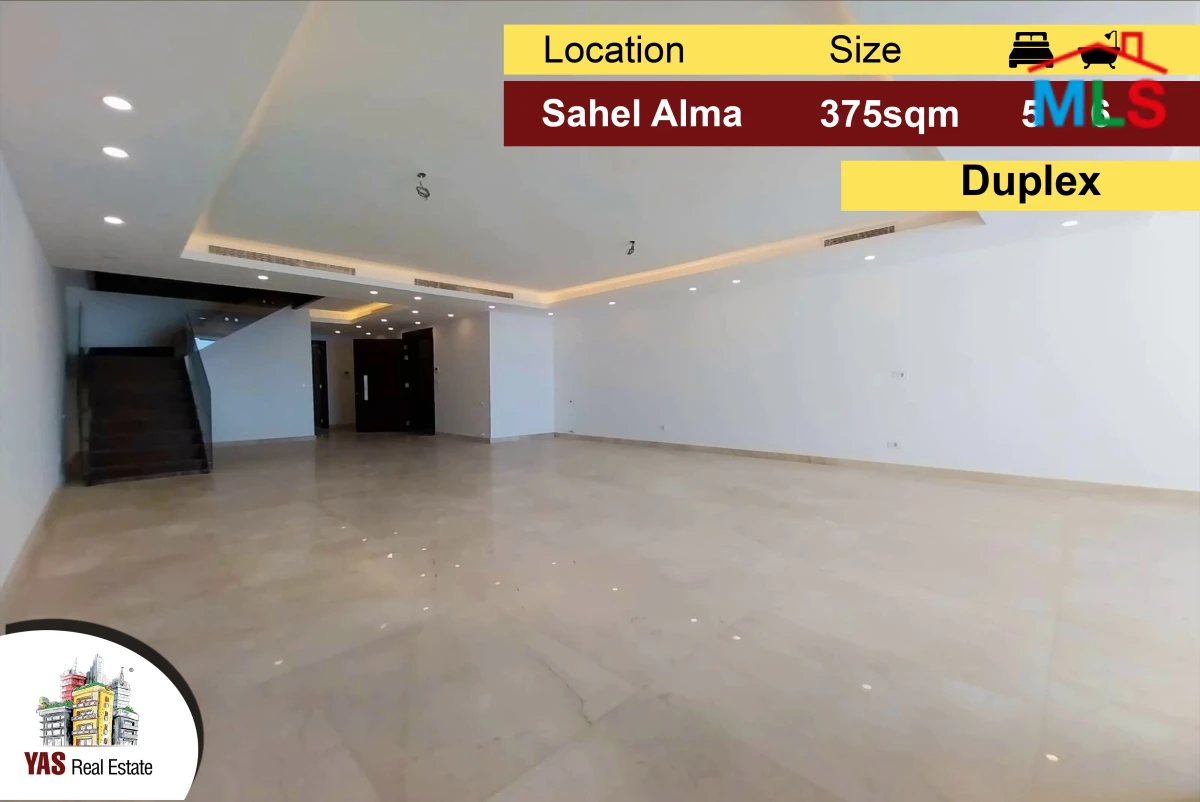 Sahel Alma 375m2 | Duplex | High-End | Open View