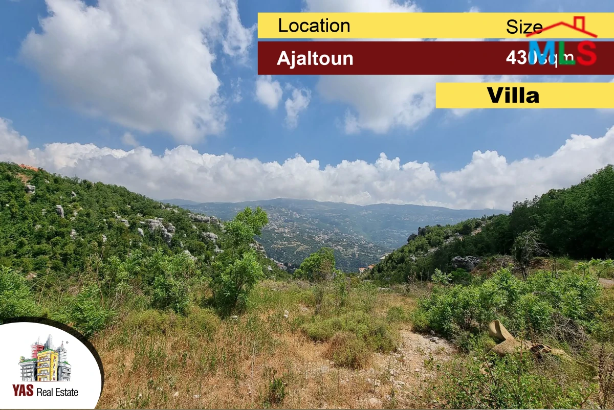 Ajaltoun 175m2 | Astonishing View | New | Prime | Core and Shell | Catch