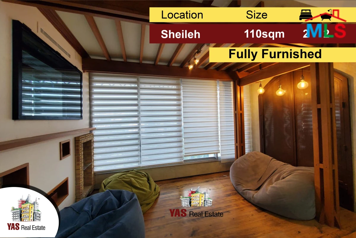 Sheileh 110m2 | Luxury | Panoramic View | Fully Furnished