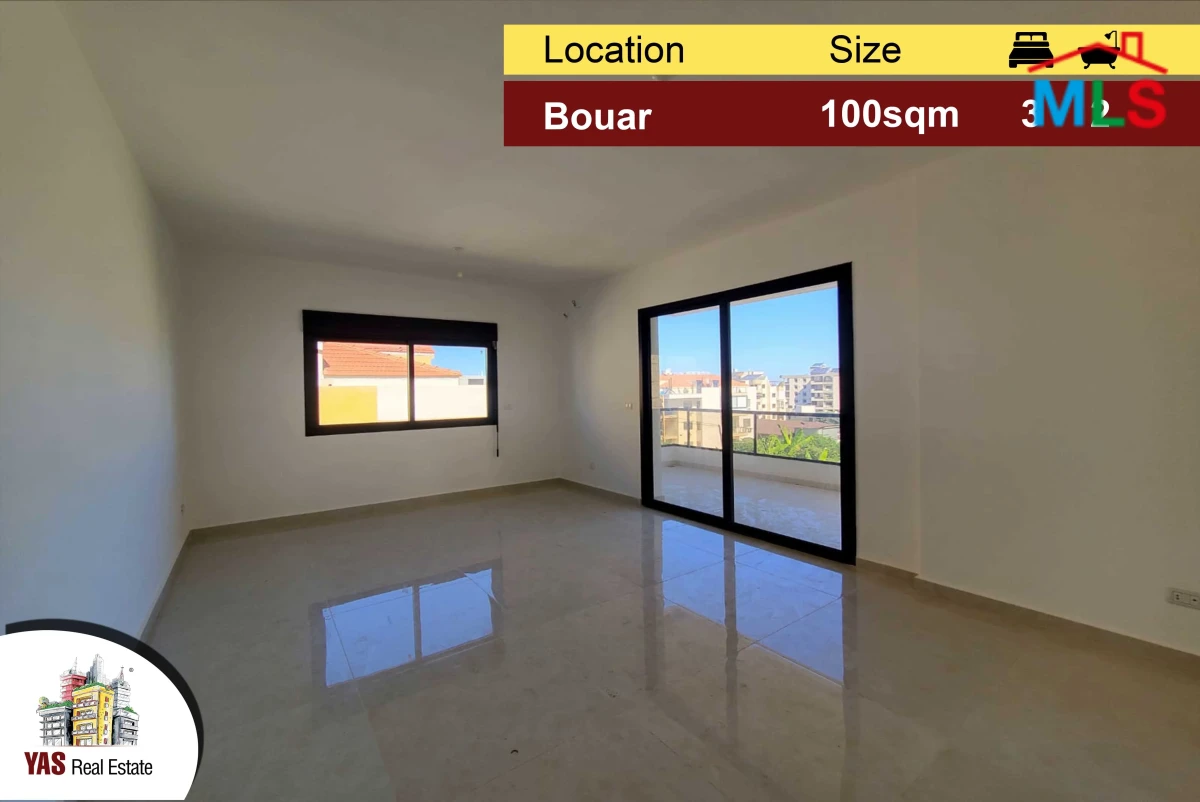 Bouar 100m2 | New Building | High-End | Good Condition | Sea View