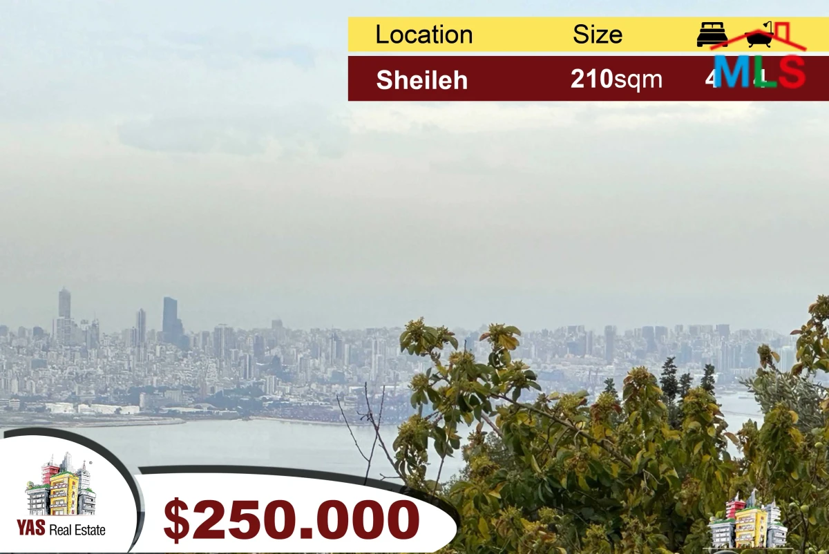Sheileh 210m2 | 100m2 Garden | Sea View | Luxurious | Unique | Catch