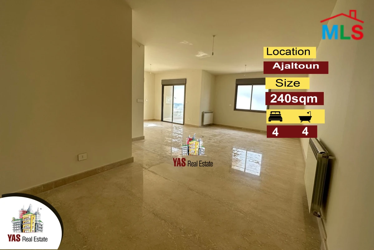 Ajaltoun 240m2 | New | High-End | Killer View | Prime